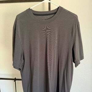 Mens Lululemon Zeroed In Short-Sleeve Shirt - XL, Graphite
